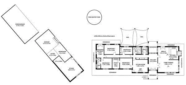 Floorplan of Homely house listing, 407A Lobethal Road, Ashton SA 5137