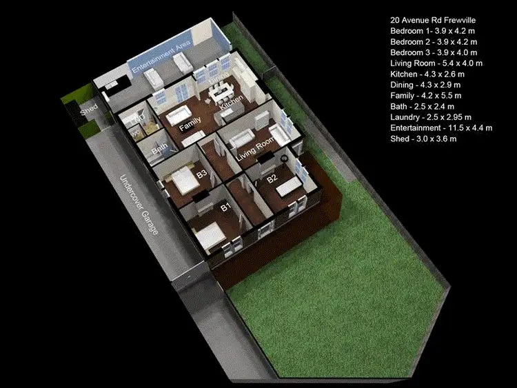 Floorplan of Homely house listing, 20 Avenue Road, Frewville SA 5063