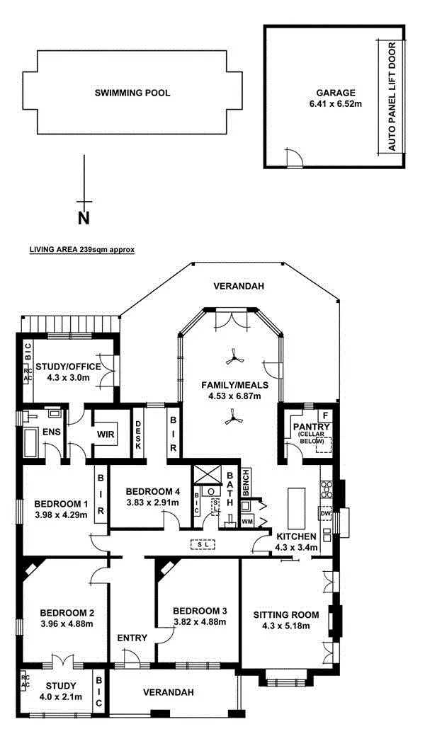 Floorplan of Homely house listing, 21A Commercial Road, Hyde Park SA 5061