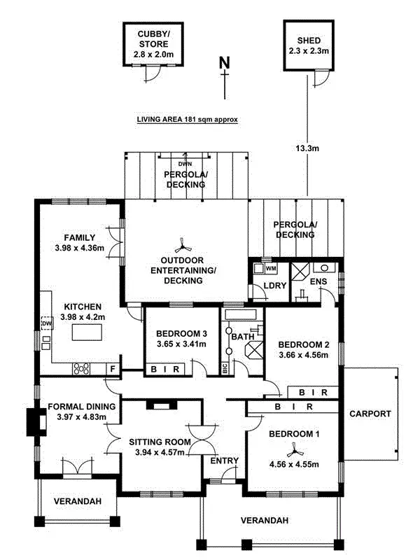 Floorplan of Homely house listing, 10 Lynton Avenue, Millswood SA 5034