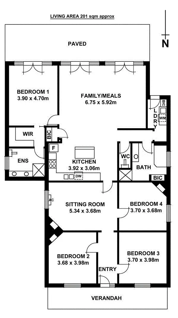 Floorplan of Homely house listing, 3 Rozells Avenue, Colonel Light Gardens SA 5041