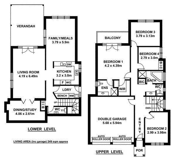 Floorplan of Homely house listing, 9 Monticle Street, Highbury SA 5089