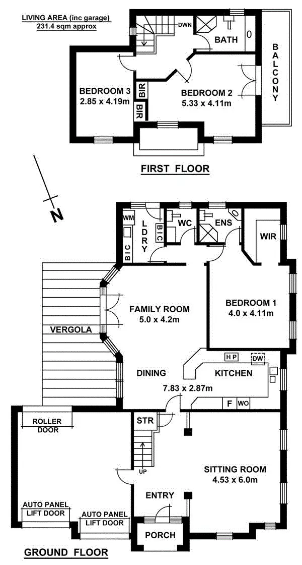 Floorplan of Homely house listing, 74 Linden Avenue, Hazelwood Park SA 5066