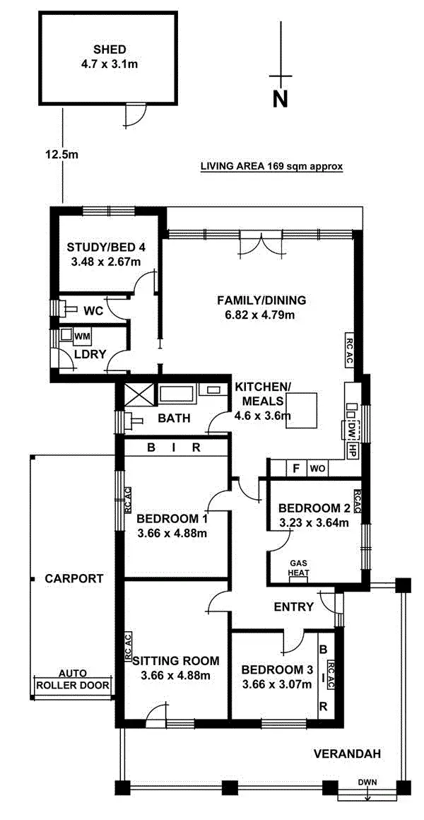 Floorplan of Homely house listing, 16 Park Avenue, Rosslyn Park SA 5072