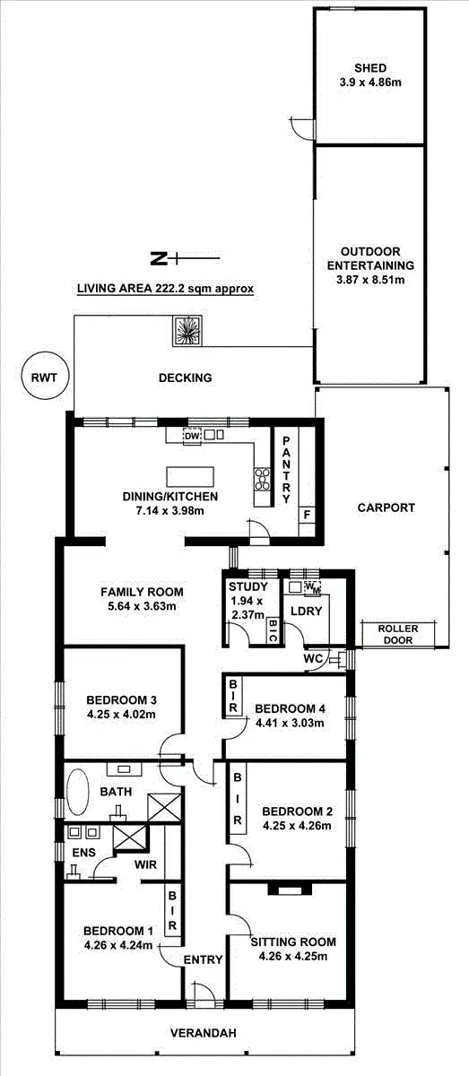 Floorplan of Homely house listing, 29 Cambridge Terrace, Unley SA 5061