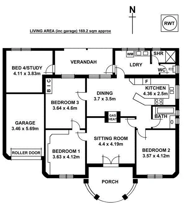 Floorplan of Homely house listing, 13 Tarcoma Avenue, Payneham South SA 5070