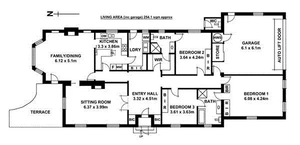 Floorplan of Homely house listing, 17A Wootoona Terrace, St Georges SA 5064