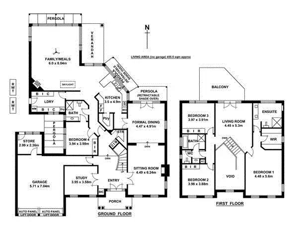Floorplan of Homely house listing, 9 Balfour Road, Springfield SA 5062