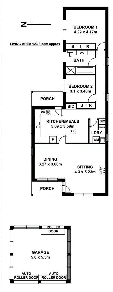 Floorplan of Homely house listing, 14 Lebanon Avenue, Glenunga SA 5064