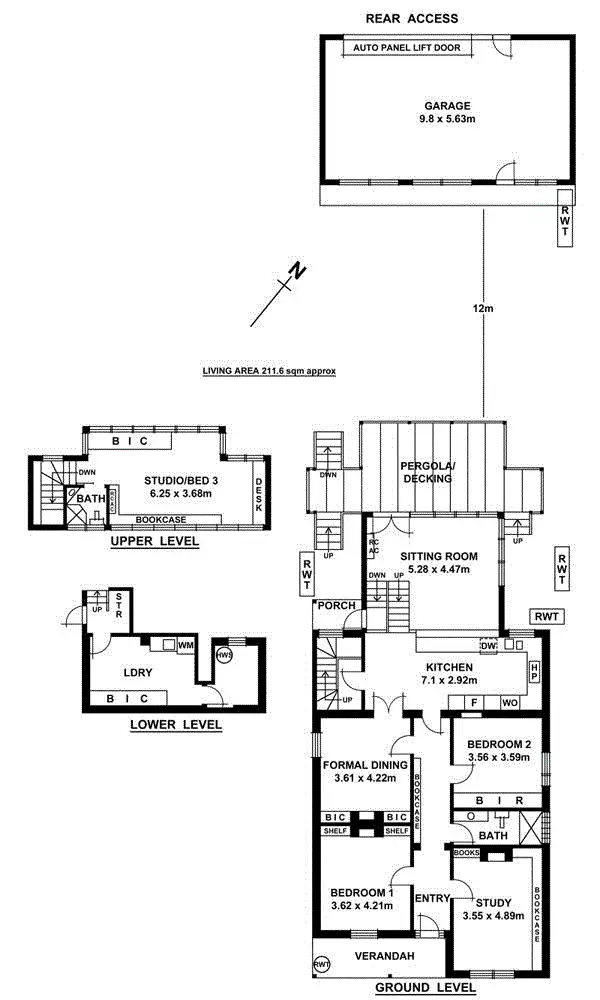 Floorplan of Homely house listing, 37 Wakefield Street, Kent Town SA 5067