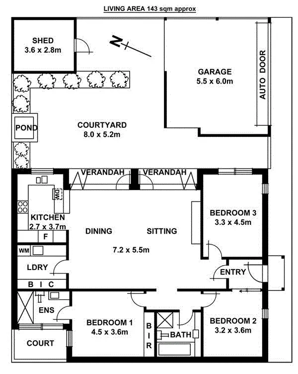 Floorplan of Homely house listing, 1A Torrens Street, Gilberton SA 5081