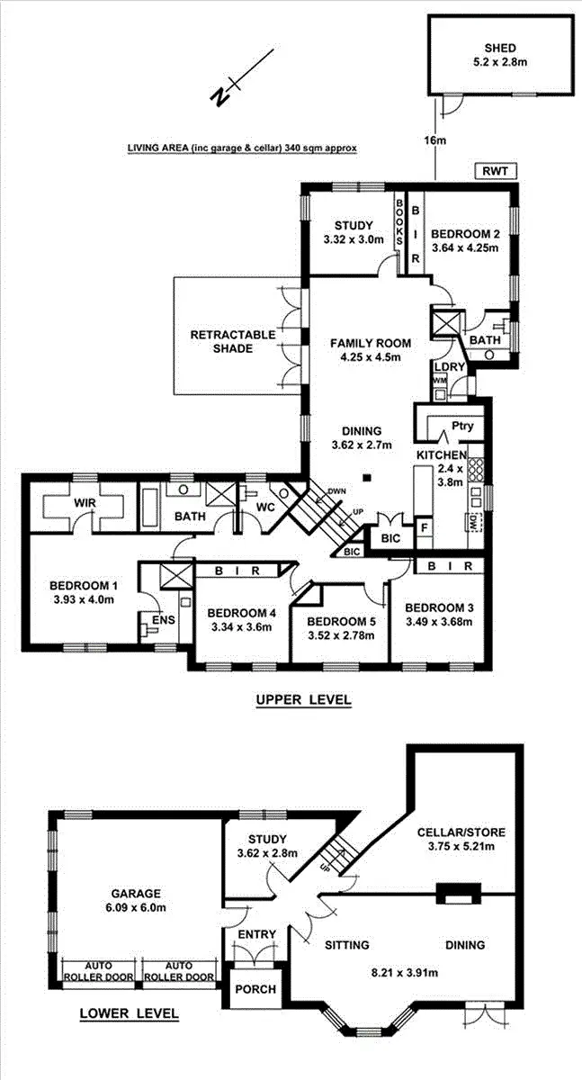 Floorplan of Homely house listing, 6 Bagot Street, Glen Osmond SA 5064