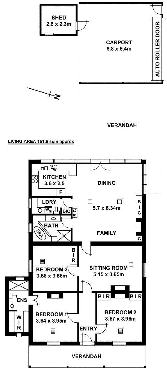 Floorplan of Homely house listing, 52 Gilbert Street, Gilberton SA 5081
