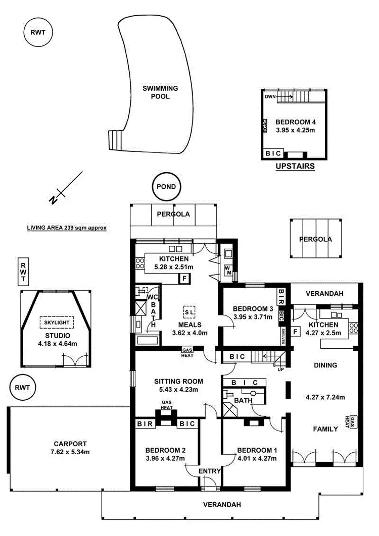 Floorplan of Homely house listing, 53 Second Avenue, St Peters SA 5069