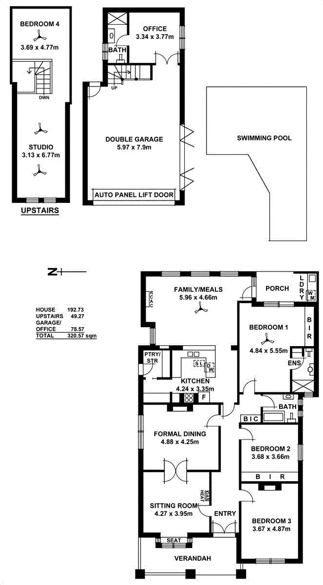 Floorplan of Homely house listing, 18A Cleland Avenue, Dulwich SA 5065