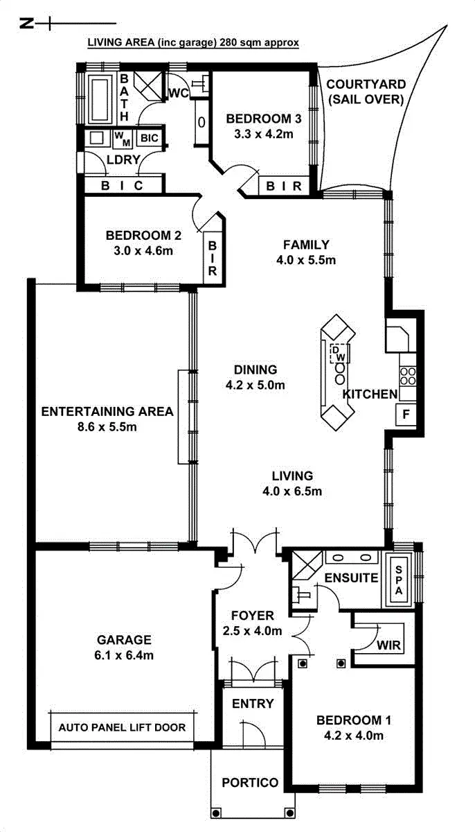 Floorplan of Homely house listing, 8 Carunta Street, Wattle Park SA 5066