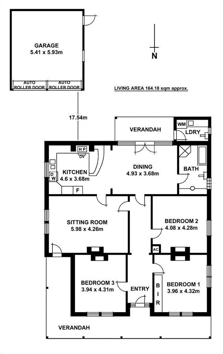 Floorplan of Homely house listing, 17 Everard Terrace, Forestville SA 5035