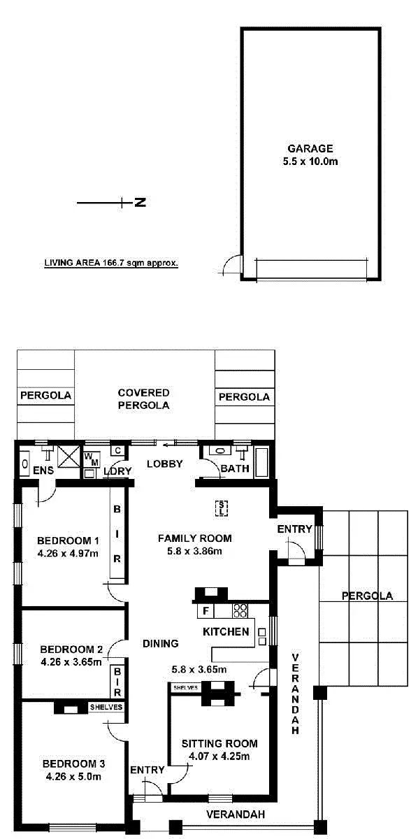 Floorplan of Homely house listing, 8 John Street, Goodwood SA 5034