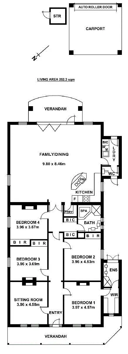 Floorplan of Homely house listing, 31 Seventh Avenue, St Peters SA 5069