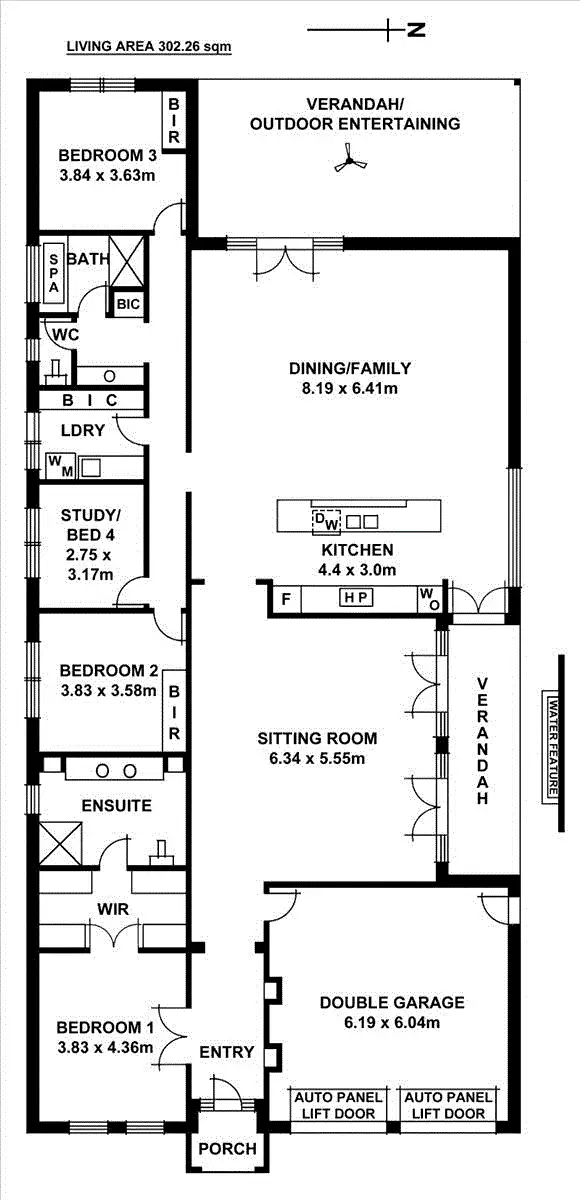 Floorplan of Homely house listing, 11 Crossley Street, Erindale SA 5066