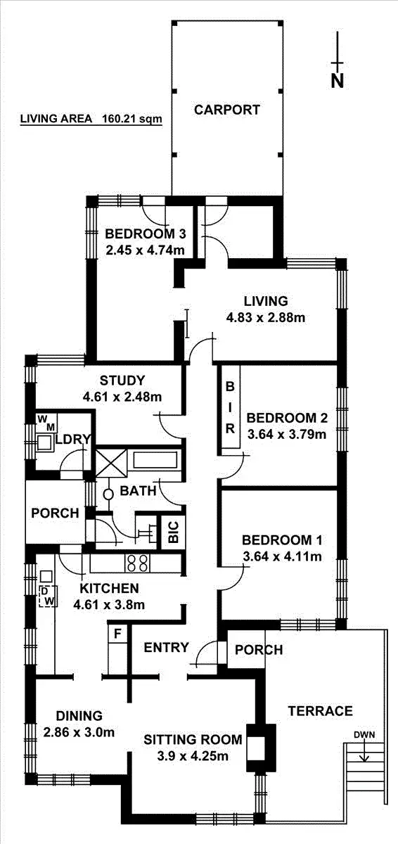 Floorplan of Homely house listing, 2A Highfield Avenue, St Georges SA 5064