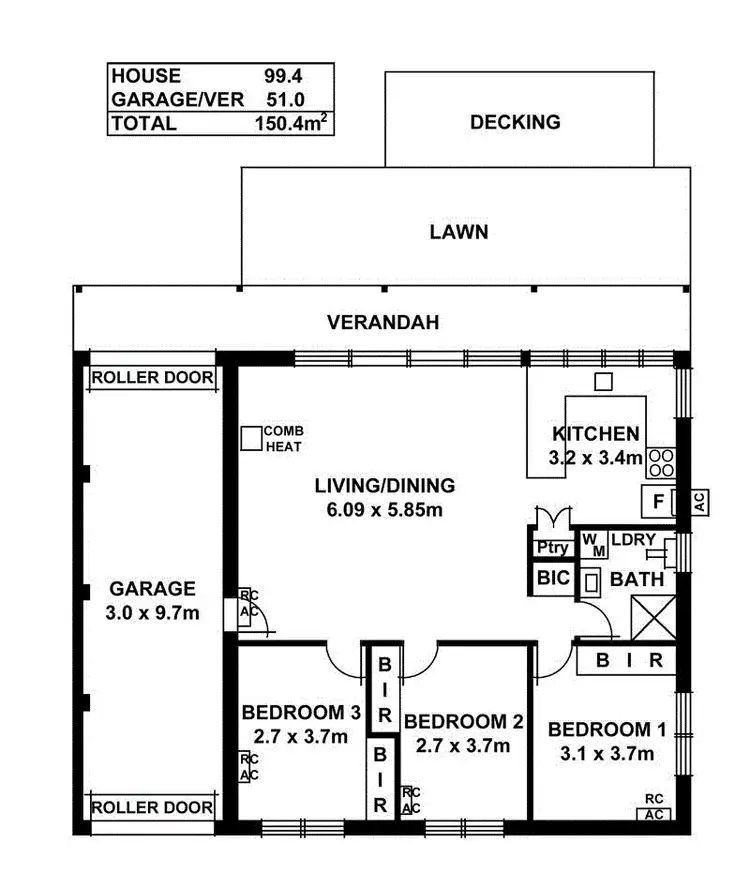 Floorplan of Homely house listing, 8 Willowbanks Way, Willow Banks SA 5253