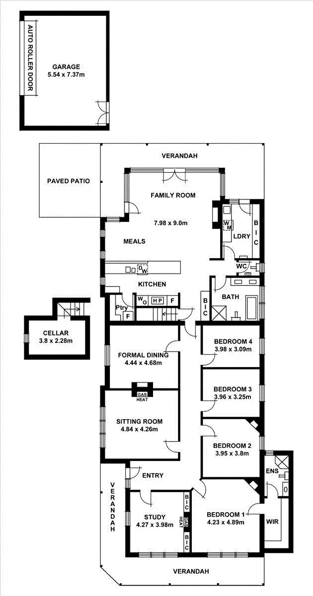 Floorplan of Homely house listing, 28 Swaine Avenue, Rose Park SA 5067