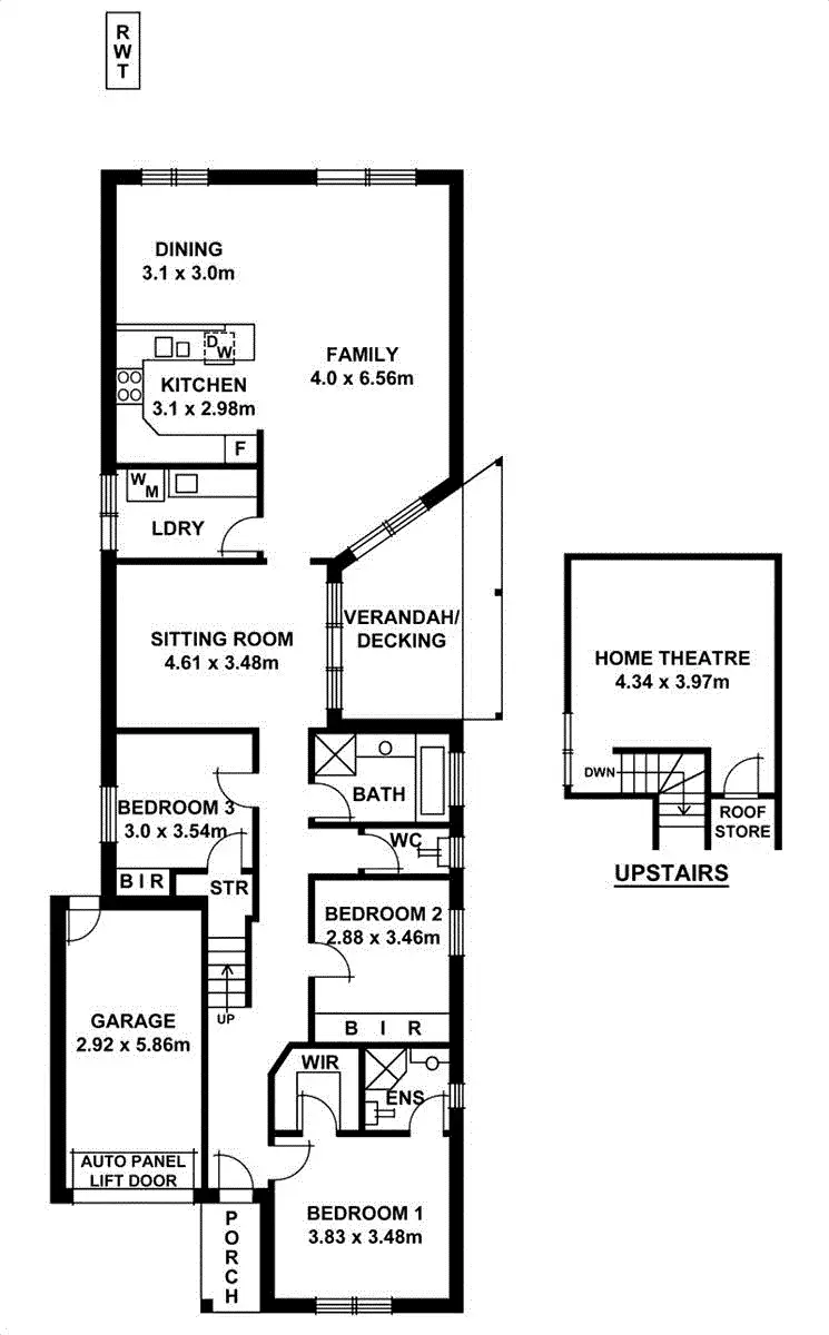 Floorplan of Homely house listing, 2A Ruby Street, Payneham SA 5070