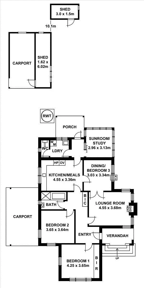 Floorplan of Homely house listing, 4 Hawke Street, Linden Park SA 5065