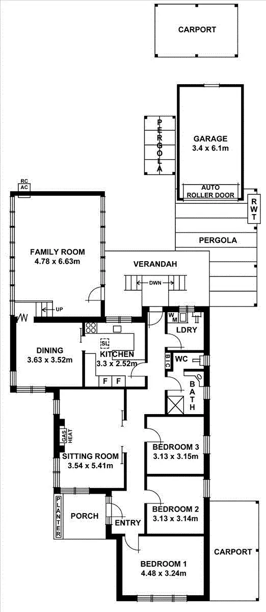 Floorplan of Homely house listing, 97 Allinga Avenue, Glenunga SA 5064