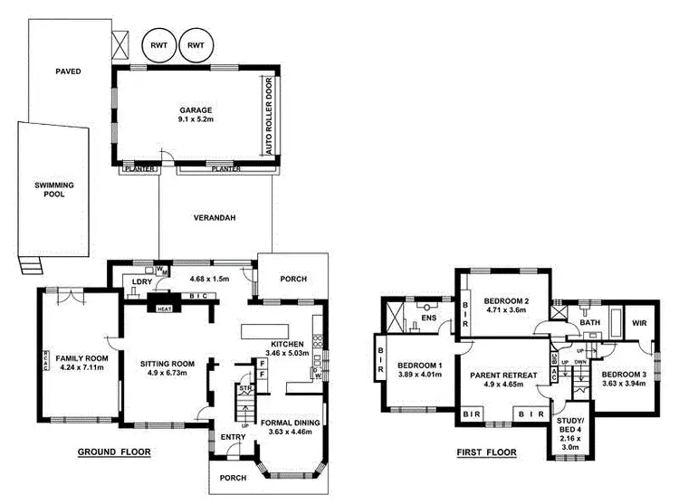 Floorplan of Homely house listing, 38 Cooper Place, Beaumont SA 5066
