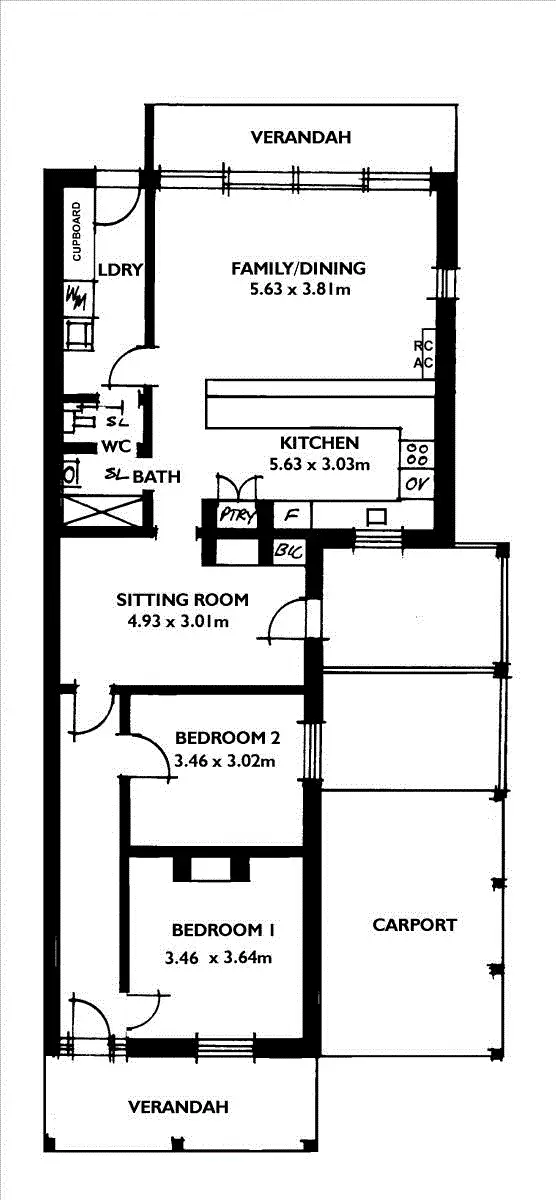 Floorplan of Homely house listing, 24 Grace Street, Goodwood SA 5034