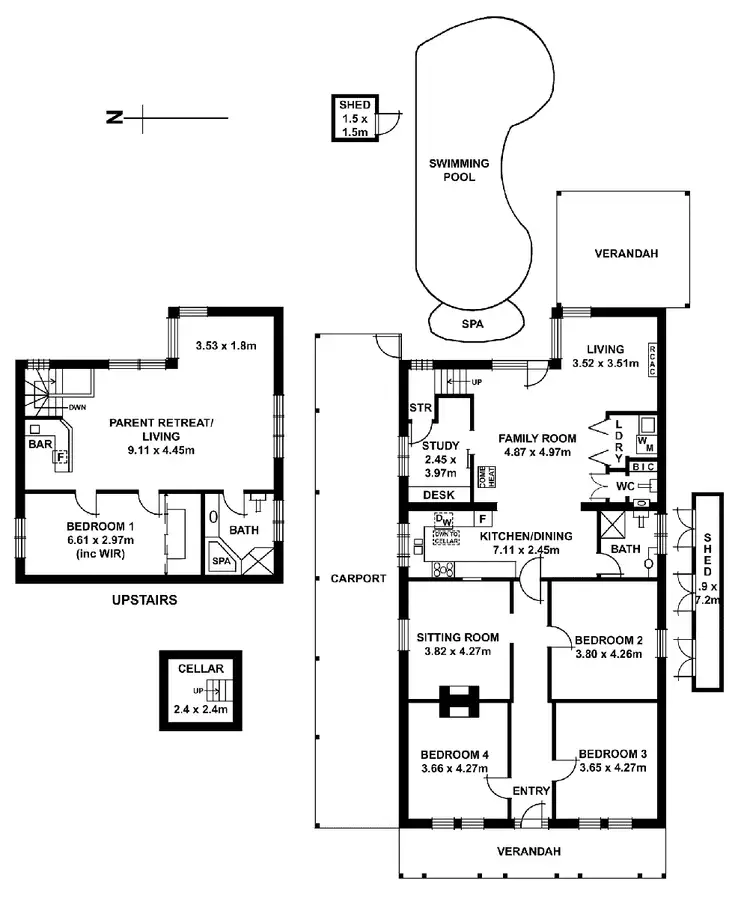 Floorplan of Homely house listing, 6 Bennett Street, Maylands SA 5069