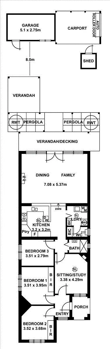 Floorplan of Homely house listing, 14 Victoria Street, Goodwood SA 5034