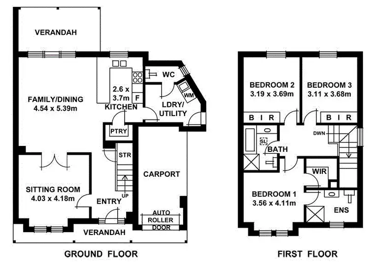 Floorplan of Homely house listing, 10B West Street, Evandale SA 5069
