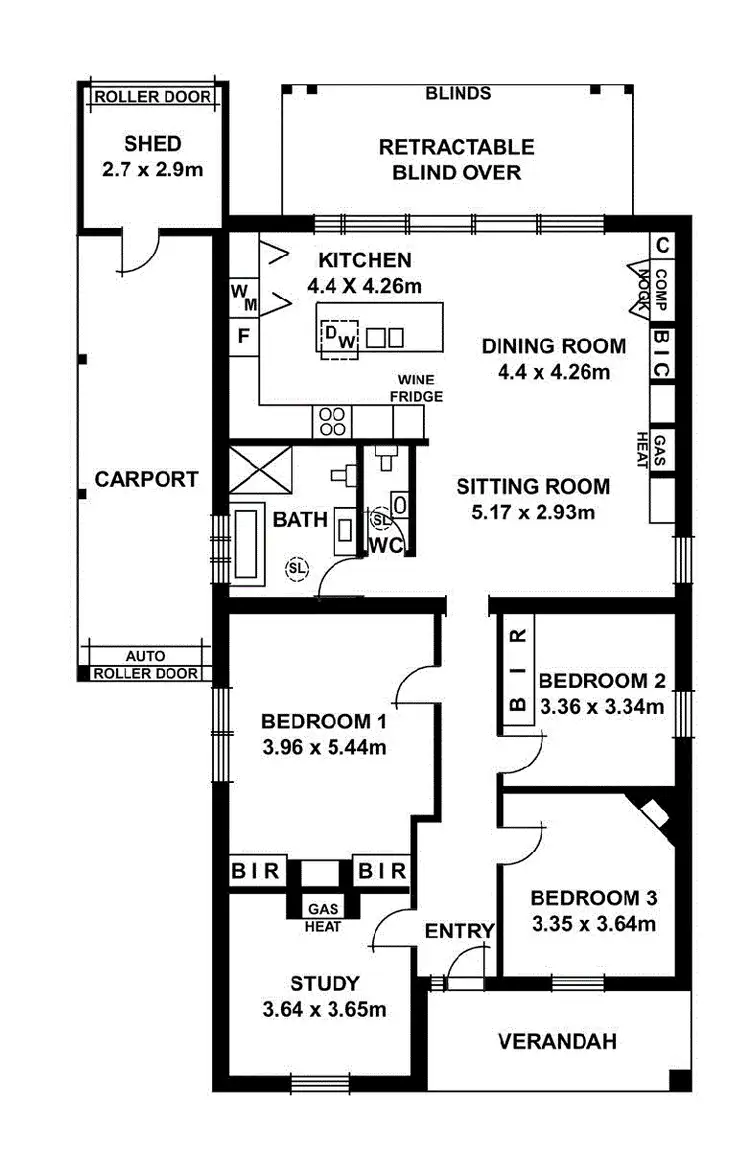 Floorplan of Homely house listing, 11 Ascot Avenue, Dulwich SA 5065