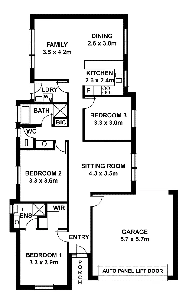 Floorplan of Homely house listing, 486A The Parade, Rosslyn Park SA 5072
