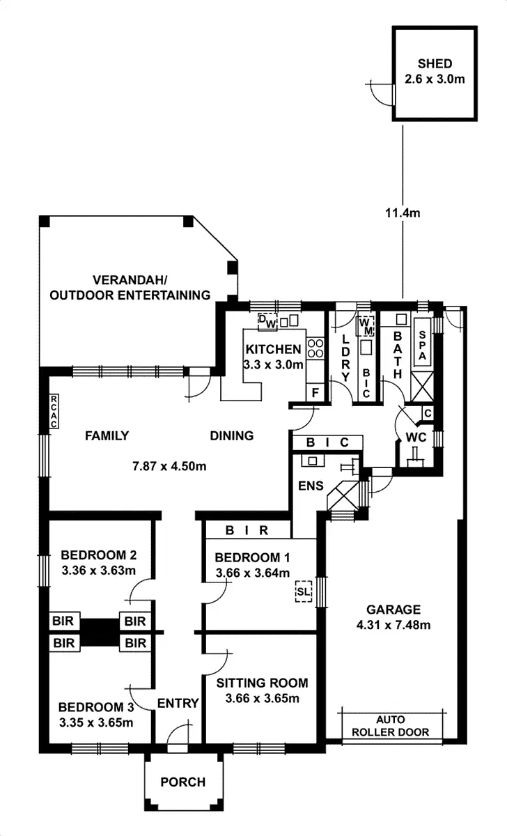Floorplan of Homely house listing, 511 The Parade, Magill SA 5072