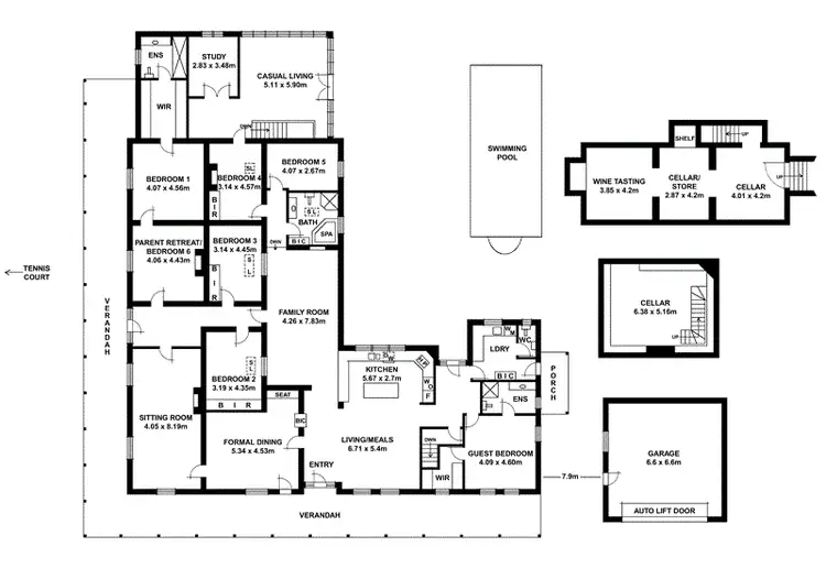 Floorplan of Homely house listing, 11 Cheltenham Street, Highgate SA 5063