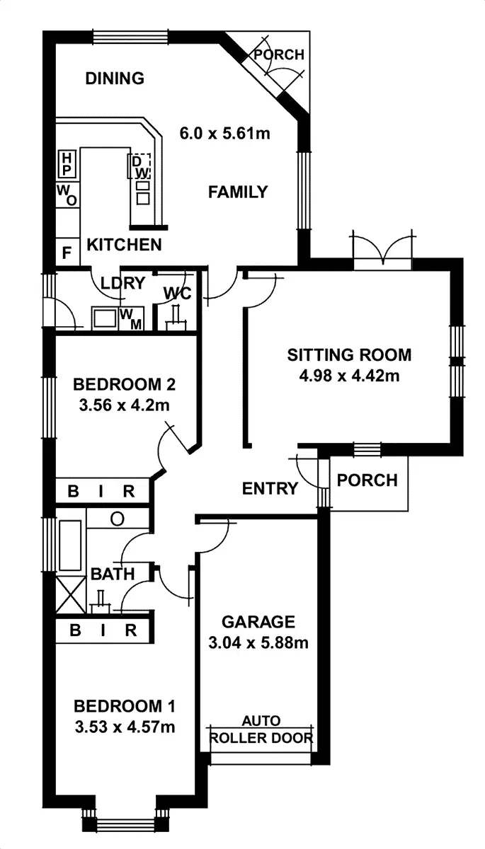 Floorplan of Homely house listing, 3/8A Wynyard Grove, Wattle Park SA 5066