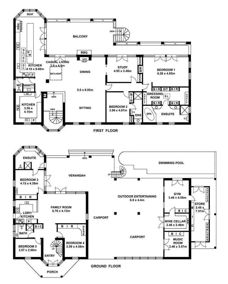 Floorplan of Homely house listing, 43 Gilbert Street, Gilberton SA 5081