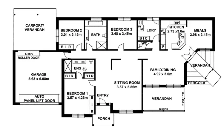 Floorplan of Homely house listing, 3/591 Portrush Road, Glenunga SA 5064