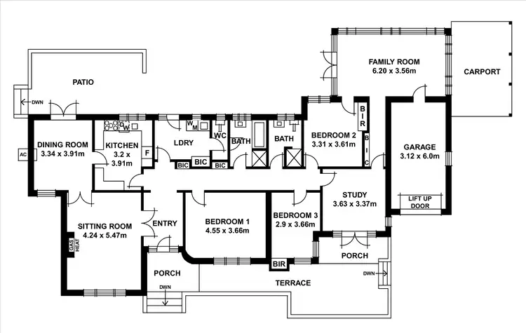 Floorplan of Homely house listing, 532 Fullarton Road, Netherby SA 5062