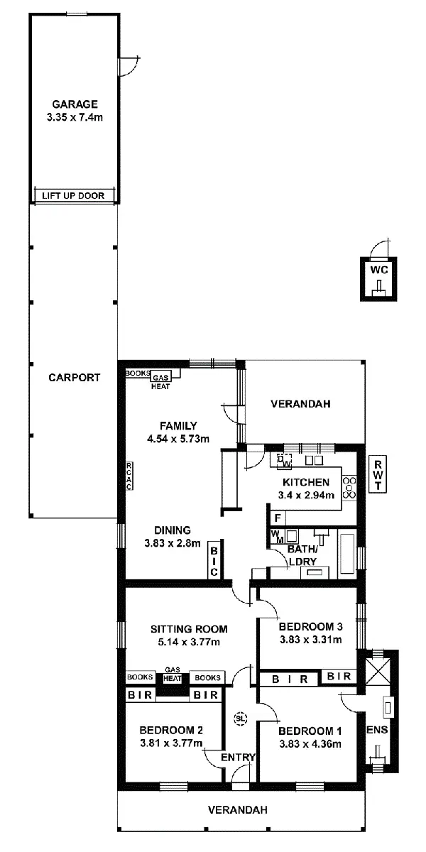 Floorplan of Homely house listing, 6 Alfred Street, Walkerville SA 5081