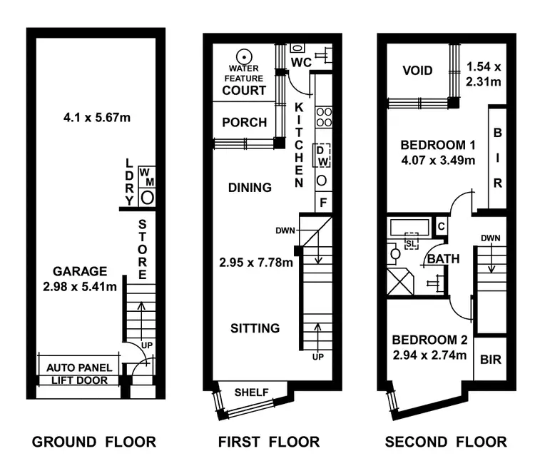 Floorplan of Homely house listing, 22 Colby Place, Adelaide SA 5000