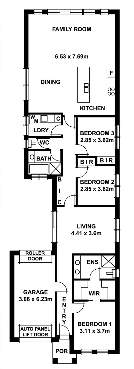 Floorplan of Homely house listing, 4 Clarence Avenue, Klemzig SA 5087