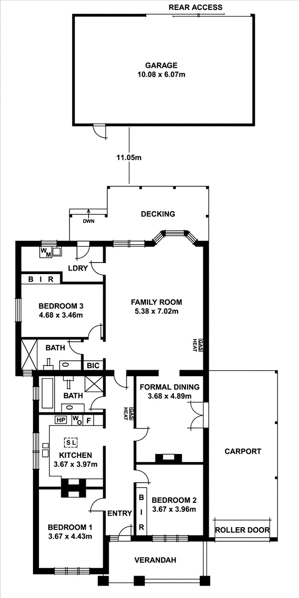 Floorplan of Homely house listing, 5 Winchester Avenue, Colonel Light Gardens SA 5041