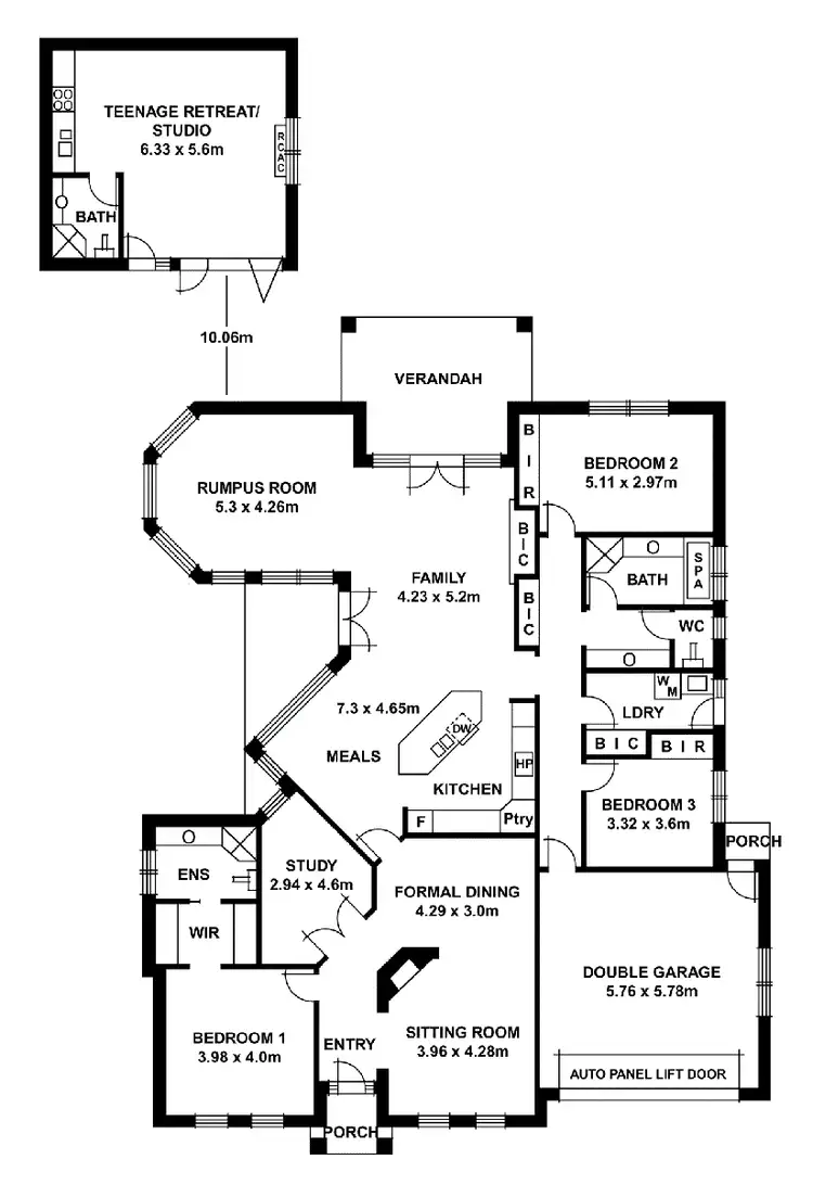Floorplan of Homely house listing, 6 Hooking Avenue, Royston Park SA 5070
