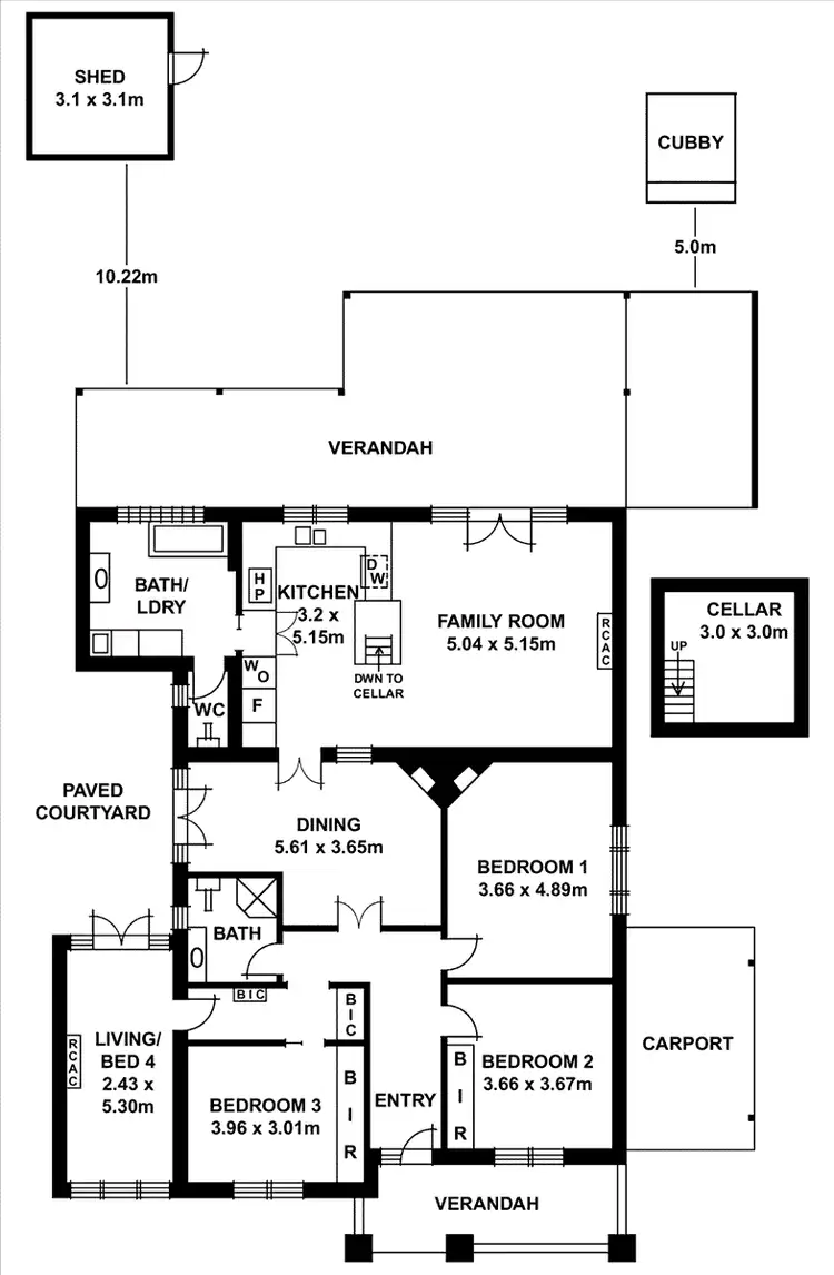 Floorplan of Homely house listing, 48 East Parkway, Colonel Light Gardens SA 5041