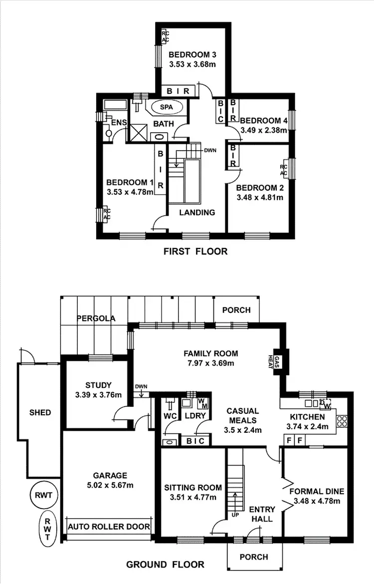 Floorplan of Homely house listing, 3 Holly Grange Court, Beaumont SA 5066
